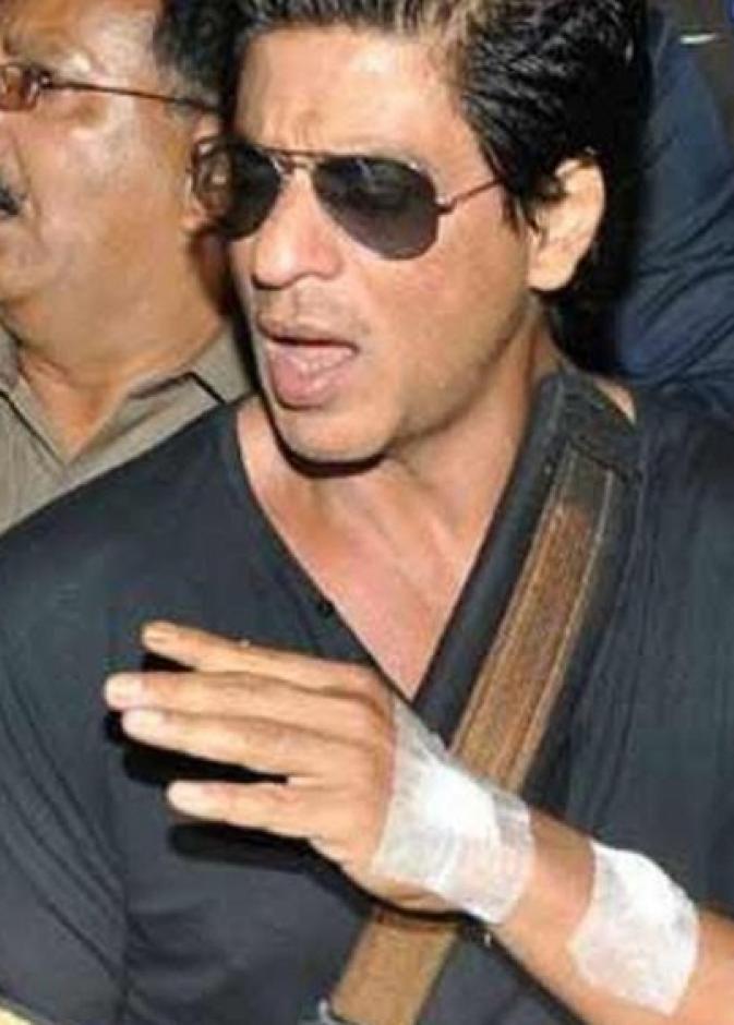 شاروخان ينجو من الإصابة في موقع تصوير فيلمه الجديد