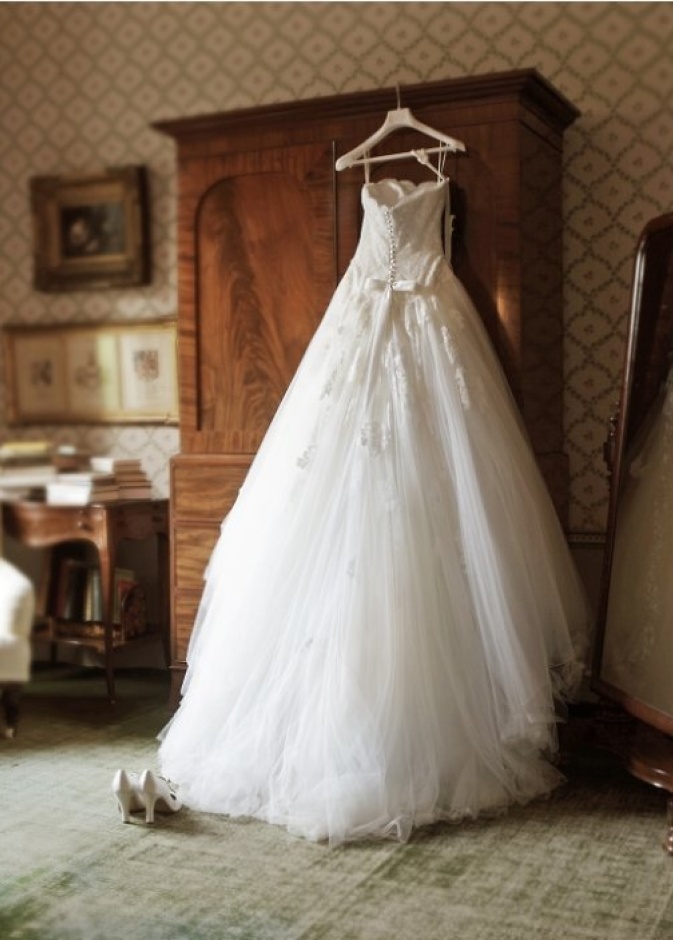 ابتكري افكار جديدة للاحتفاظ بفستان الزفاف