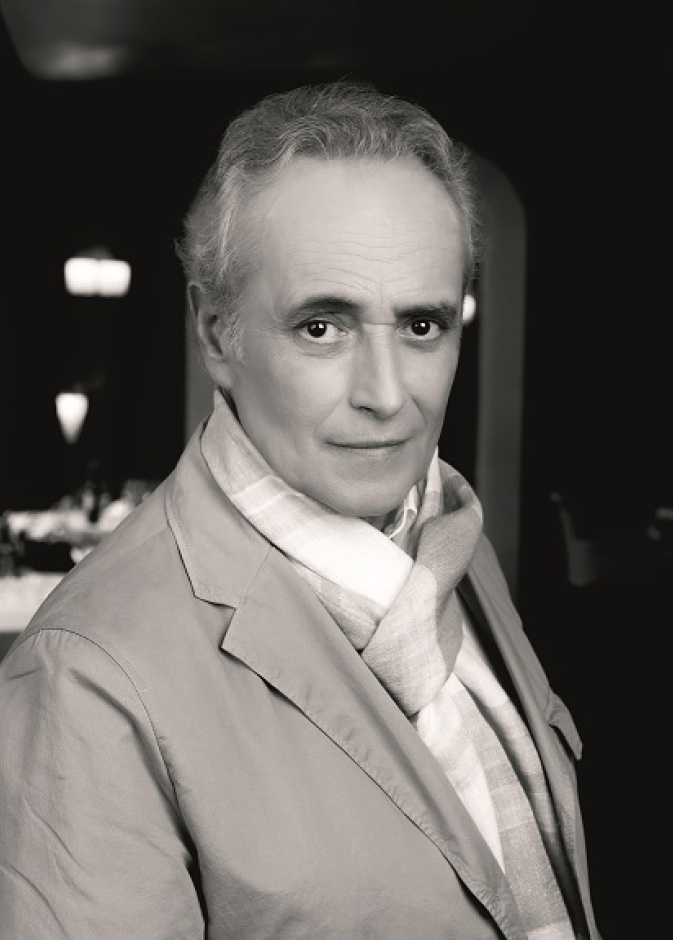 خوسيه كاريراس مع كارين وكارل شوفوليه