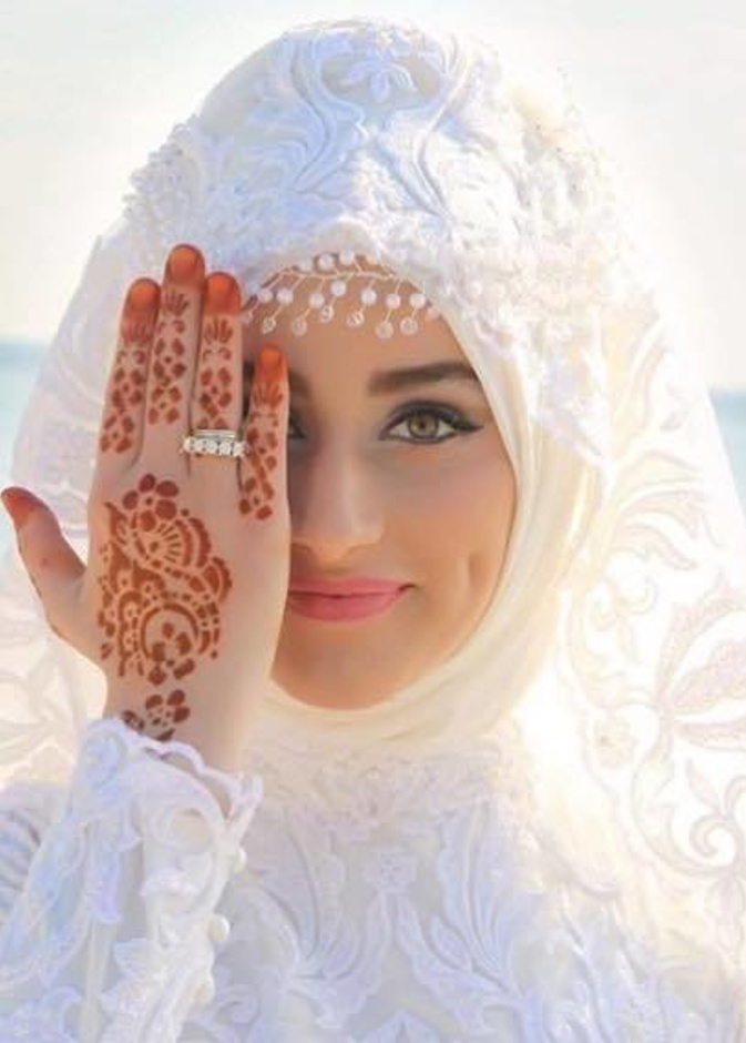 نقش حنة ناعم يناسب العيد