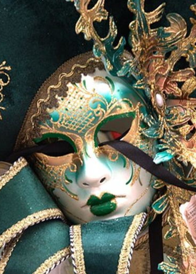 اقنعة البندقية التقليدية من ايطاليا