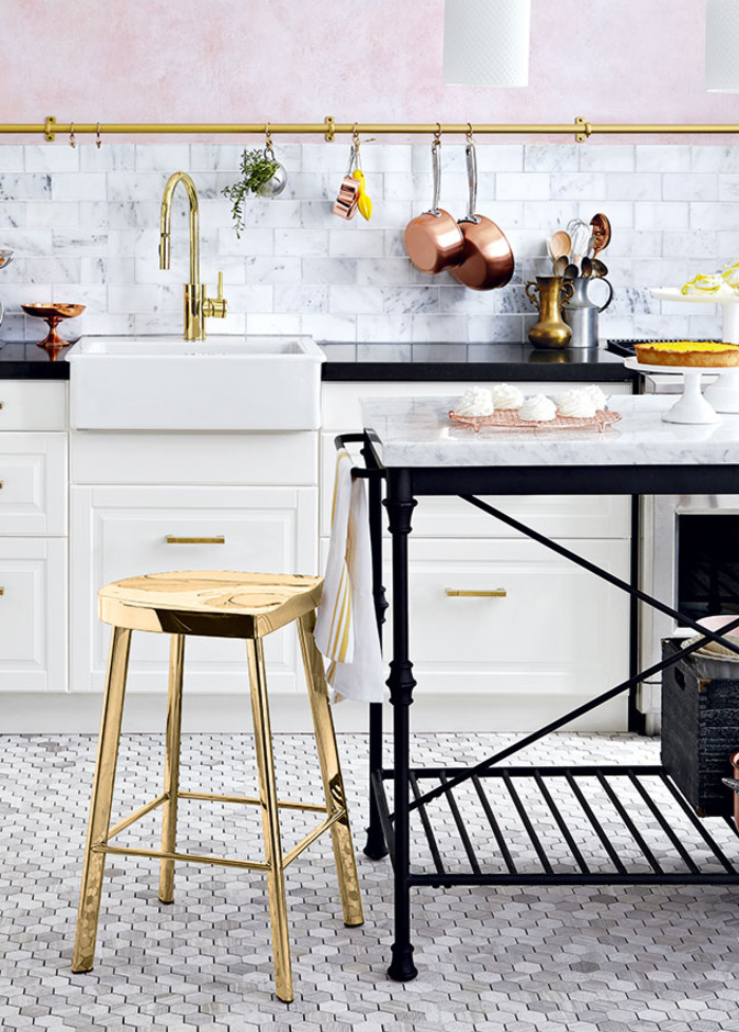 أسلوب التصميم الريفي بلمسة عصرية في ديكورات مطابخ مميزة لعام 2017