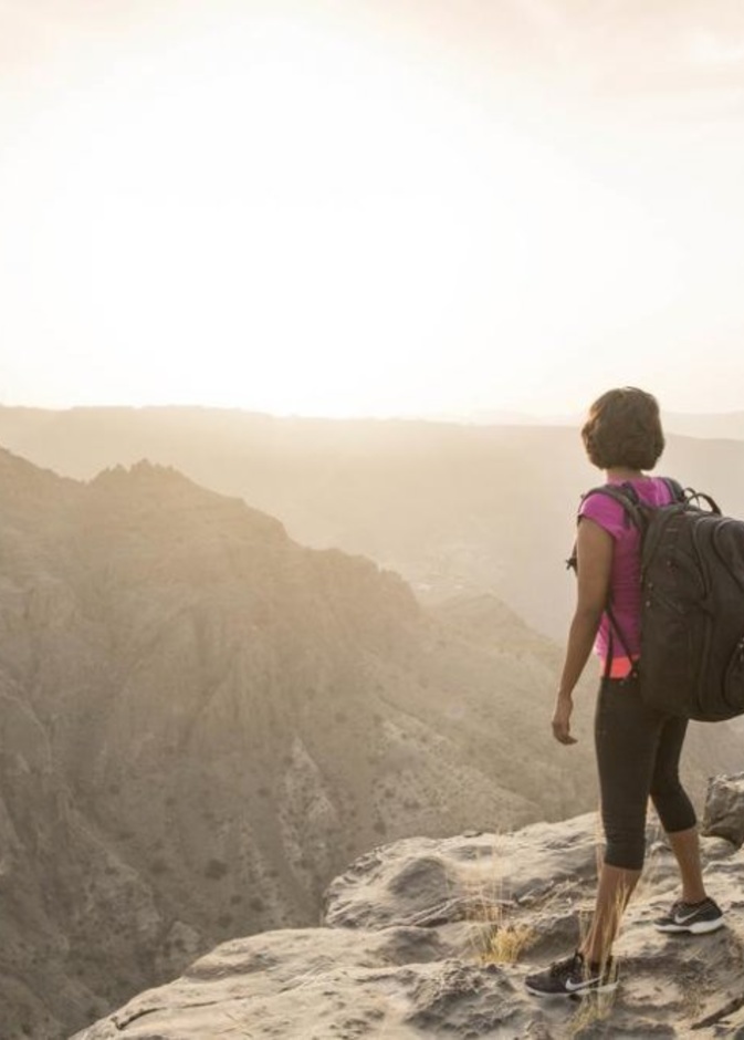 استكشاف الجبل الاخضر في سلطنة عمان