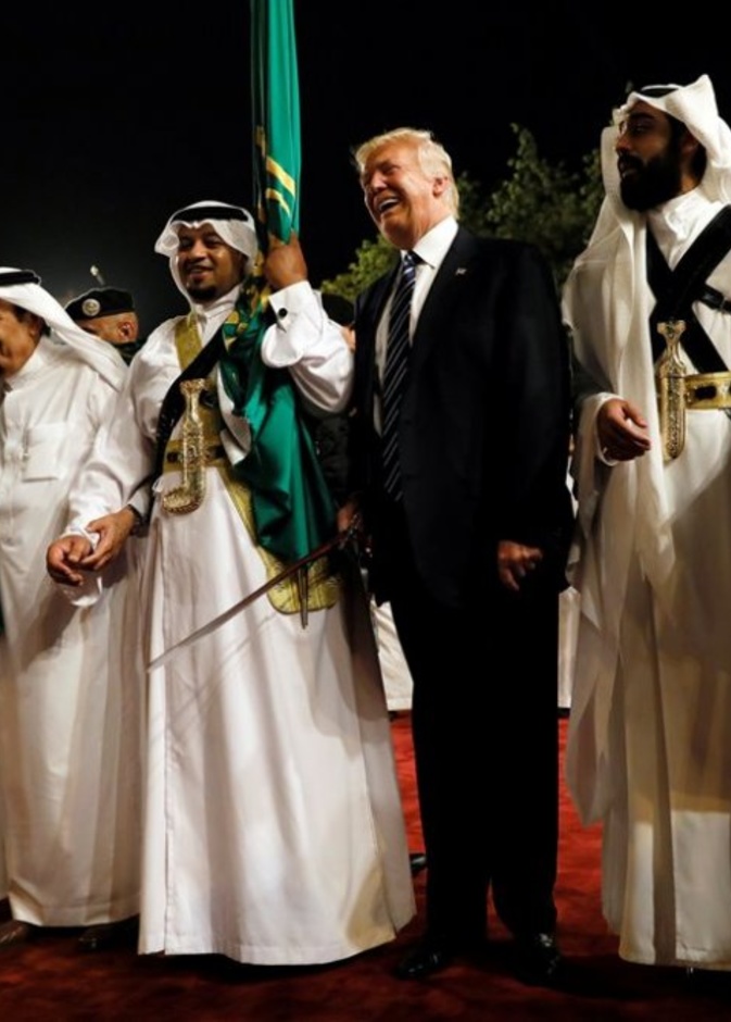 فيلم سعودي قصير عن زيارة ترامب إلى السعودية