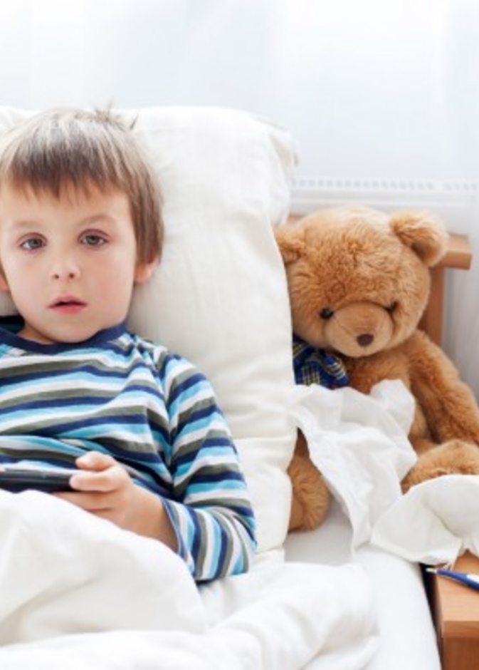 التهاب الحلق عند الاطفال