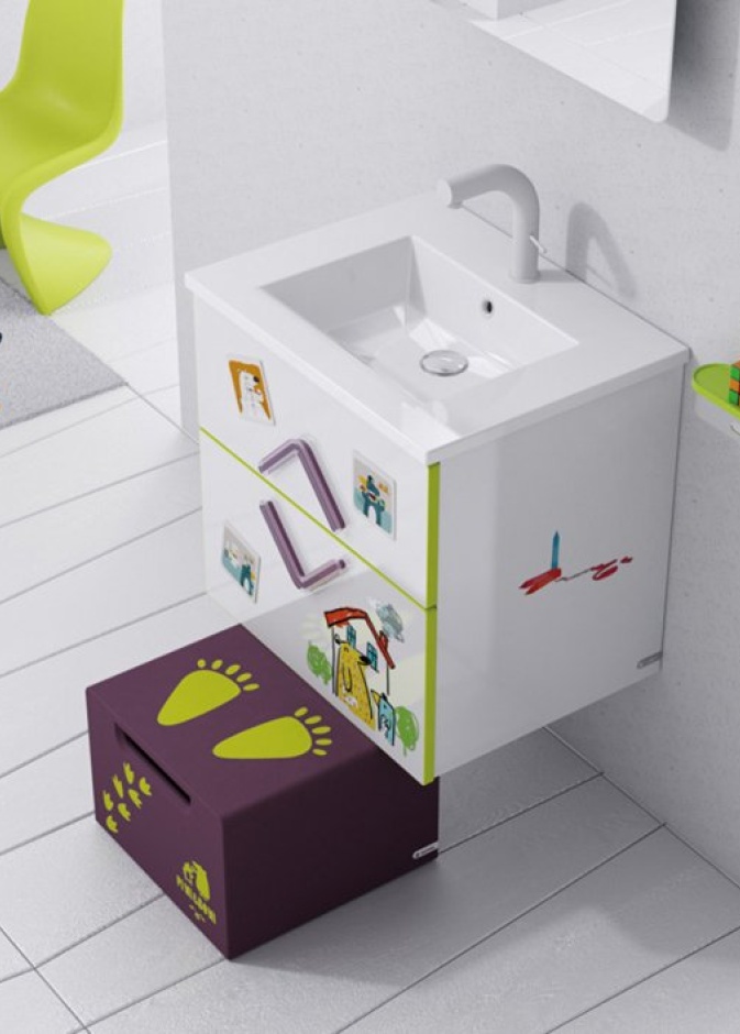 ديكورات حمامات للأطفال مستوحاة من البحار 