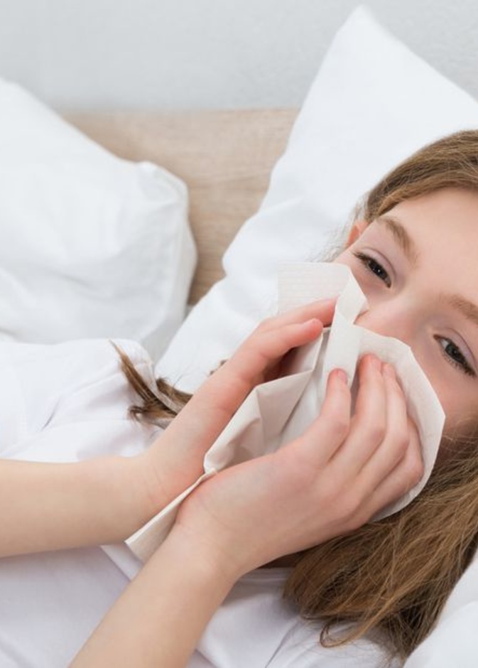 علاج الزكام عند الاطفال