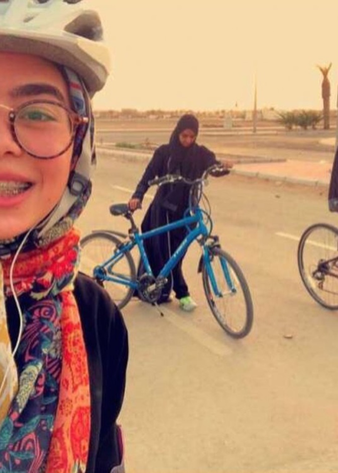 فريق بسكليته النسائي بجدة