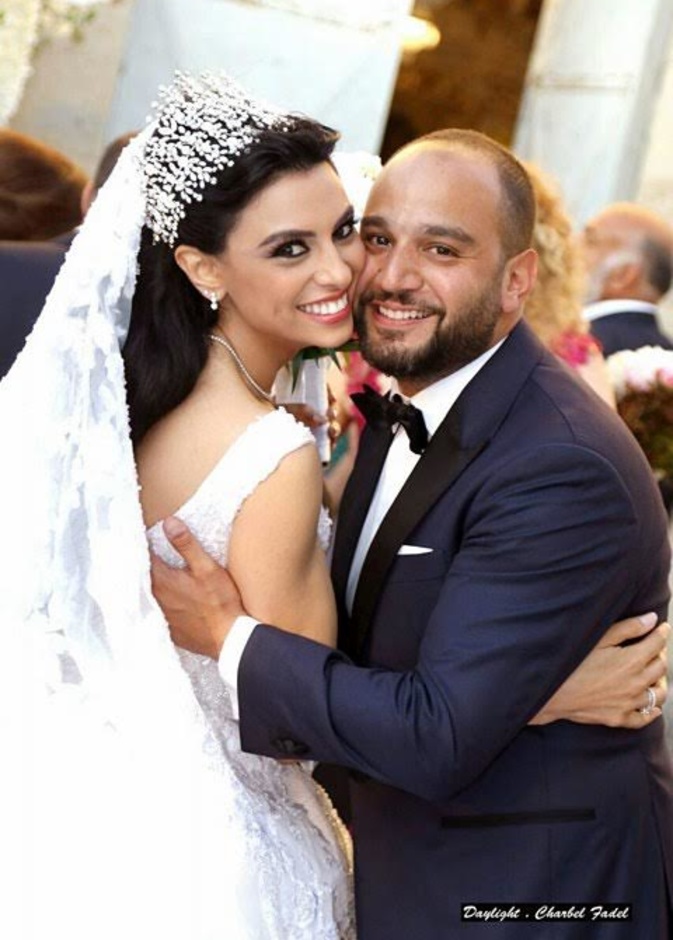 زفاف ملوكي للفنانة بريجيت ياغي