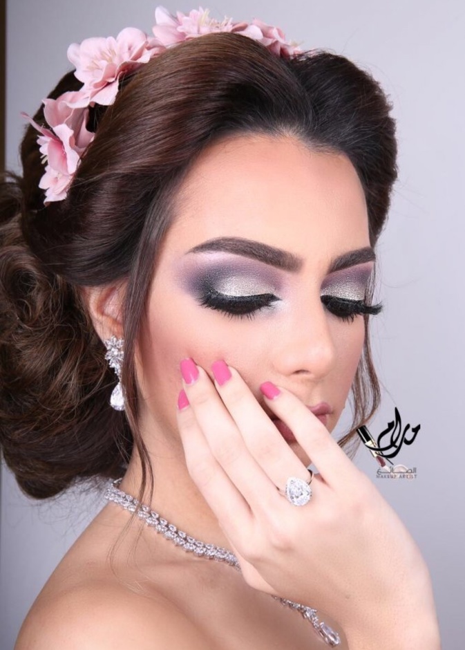 مكياج عروس لخبيرة التجميل مرام الصائغ