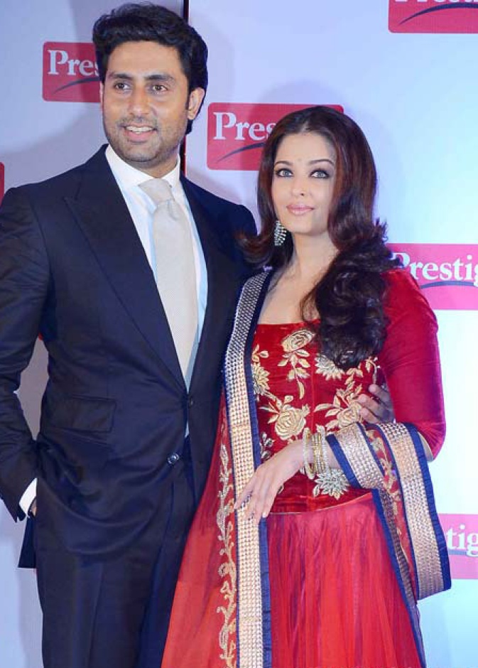 أبهيشيك باتشان وزوجته آيشواريا راي