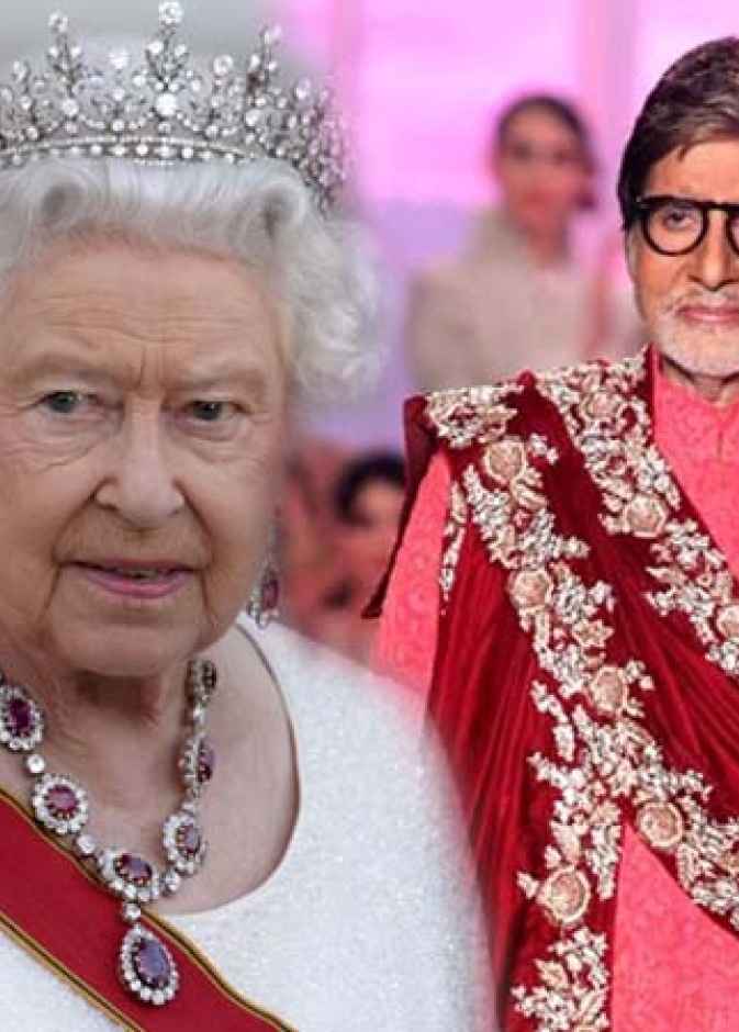 أميتاب باتشان يؤكد تلقيه دعوة من ملكة بريطانيا