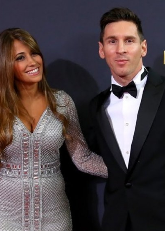 عائلة النجم الاسباني ليونيل ميسي