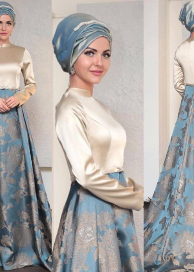 فساتين سهرة للمحجبات 