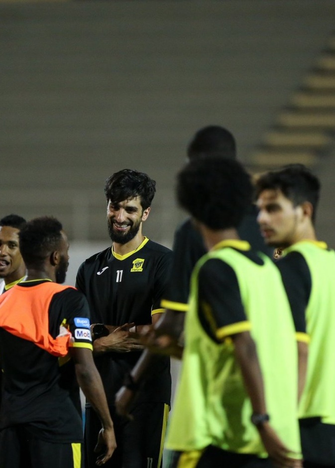 من معسكر اتحاد جدة