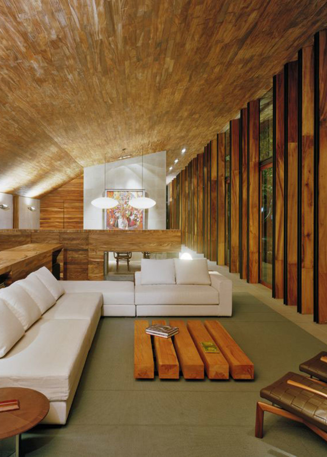 ديكور خشب يضيف عصرية و إبداع على الديكور الداخلي للمنزل 