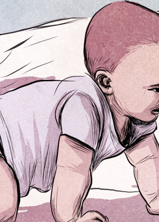 جنايات دبي تحكم في قضية الأم التي قتلت رضيعها دهسا بقدميها ( من المصدر)