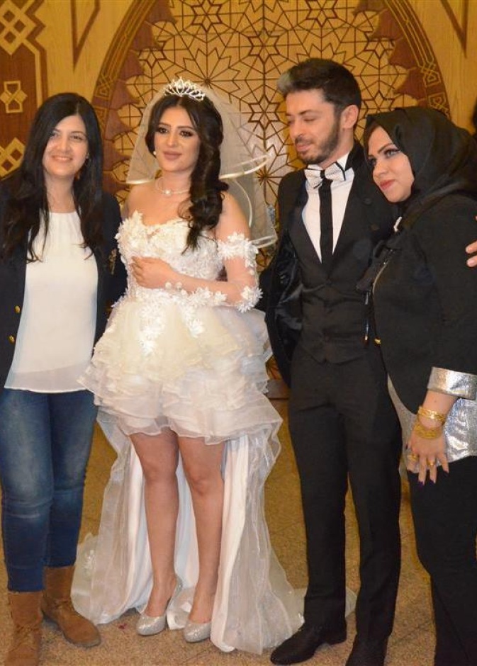 فستان بلقيس الاغلى في العالم العربي