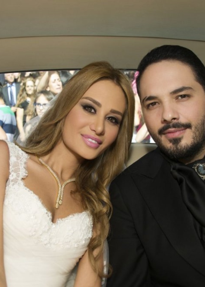 عدد من النجوم والوجوه الاعلامية حضرت حفل زفاف رامي عياش