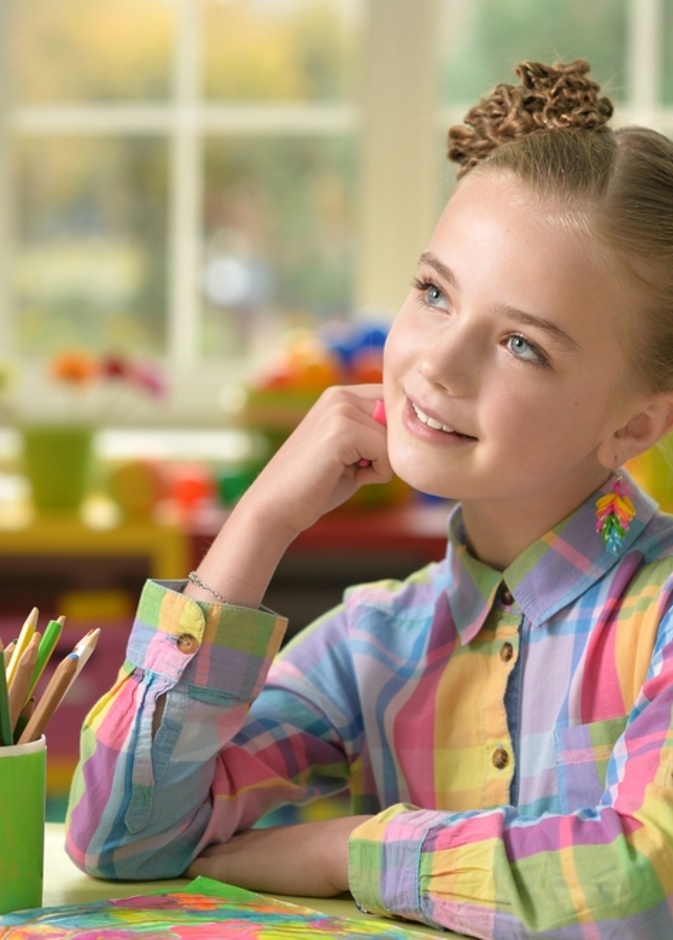 تسريحات شعر للمدرسة