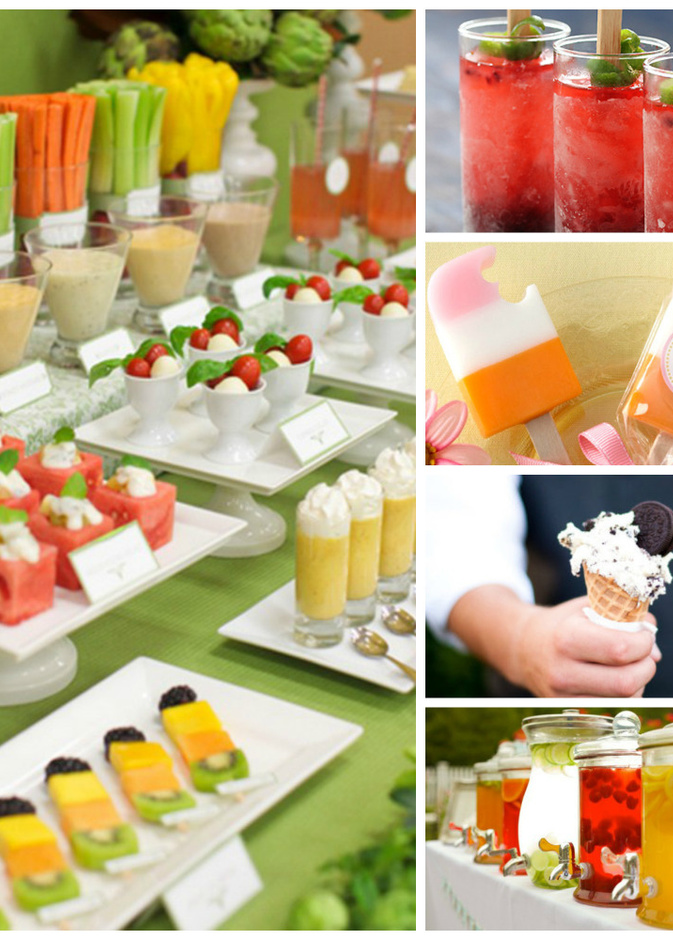 عيدان من الفواكه.