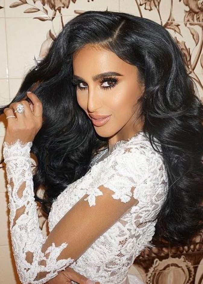 العروس عارضة الأزياء الاميريكية الشهيرة ليلي غاليتشي