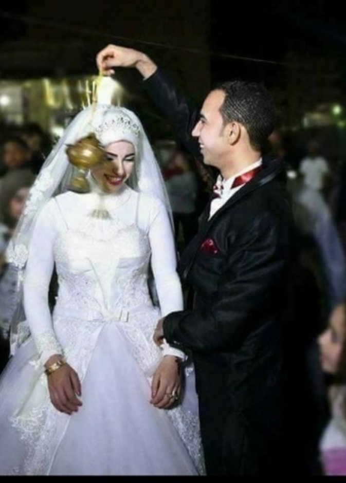 العروس فارقت الحياة اثناء الاحتفال بزفافها.