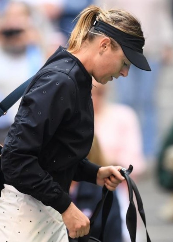 الحسناء ماريا شارابوفا تودع بطولة أمريكا المفتوحة للتنس