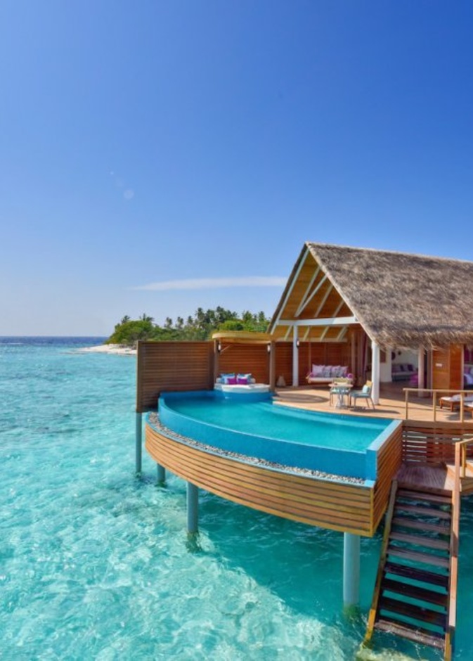 استجمام واسترخاء في المالديف.