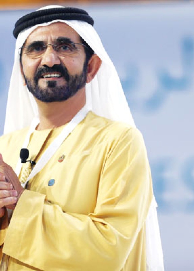الشيخ محمد بن راشد يكتب قصيدة في يوم الحب