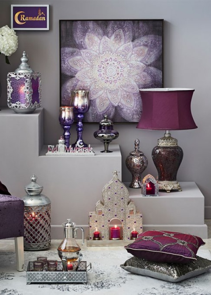 طرق أنيقة لوضع الشموع لتزيين المنزل في رمضان 2017
