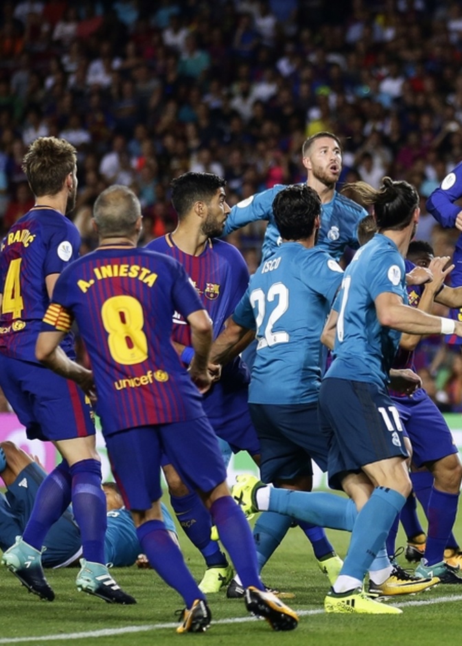 مدرب برشلونة يهدد ريال مدريد في الكلاسيكو على أرضه