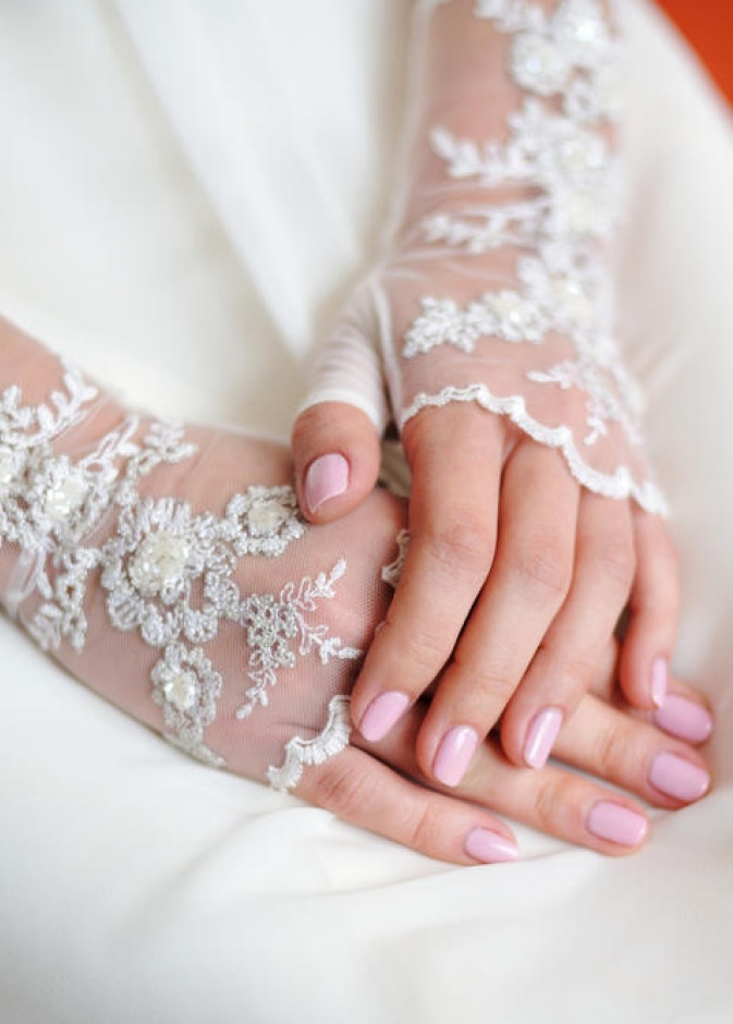 قفازات مكشوفة الاصابع