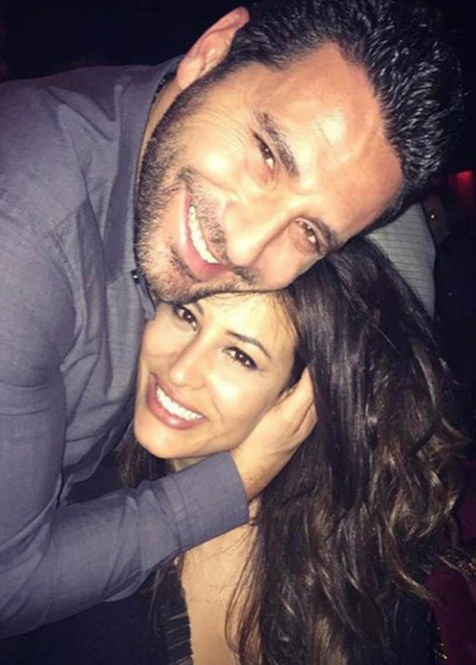 ريم مع السعيدي في صورة عاطفية