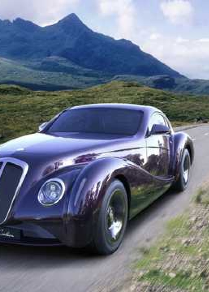 سيارة معاصرة بتصميم كلاسيكي تحمل اسم Black Cuillin