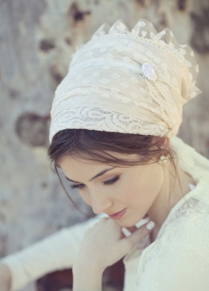 لفة حجاب بسيطة وجذابة