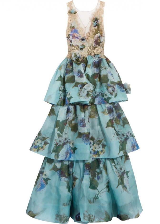 فستان من الحرير من Zuhair Murad