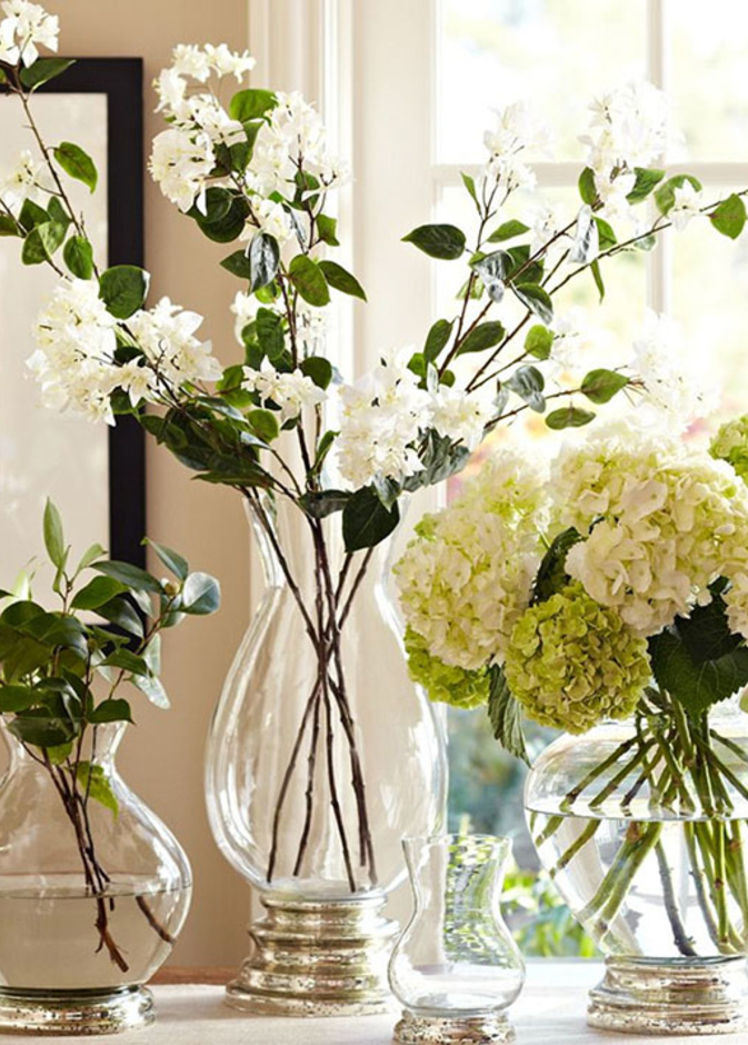 زجاجات ورود بأشكال عديدة