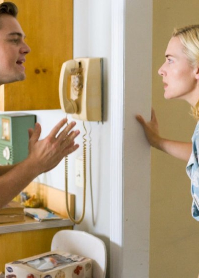 ليوناردو وكيت وينسلت في Revolutionary Road