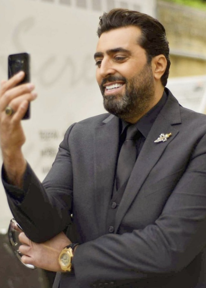 راغب علامة بإطلالة صباحية رياضية