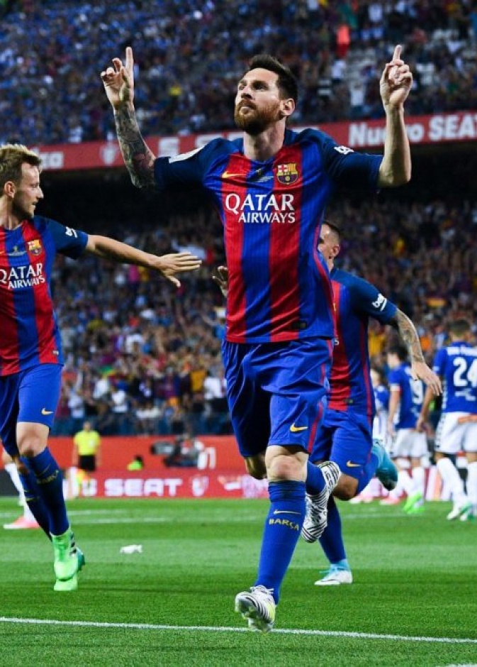 برشلونة يتوج بكأس الملك للمرة الثالثة على التوالي