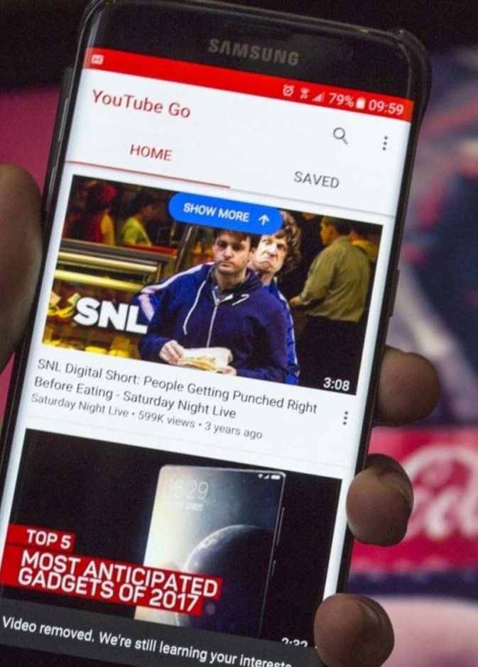 جوجل يطلق تطبيق يوتيوب جو لمواجهة بطء الإنترنت