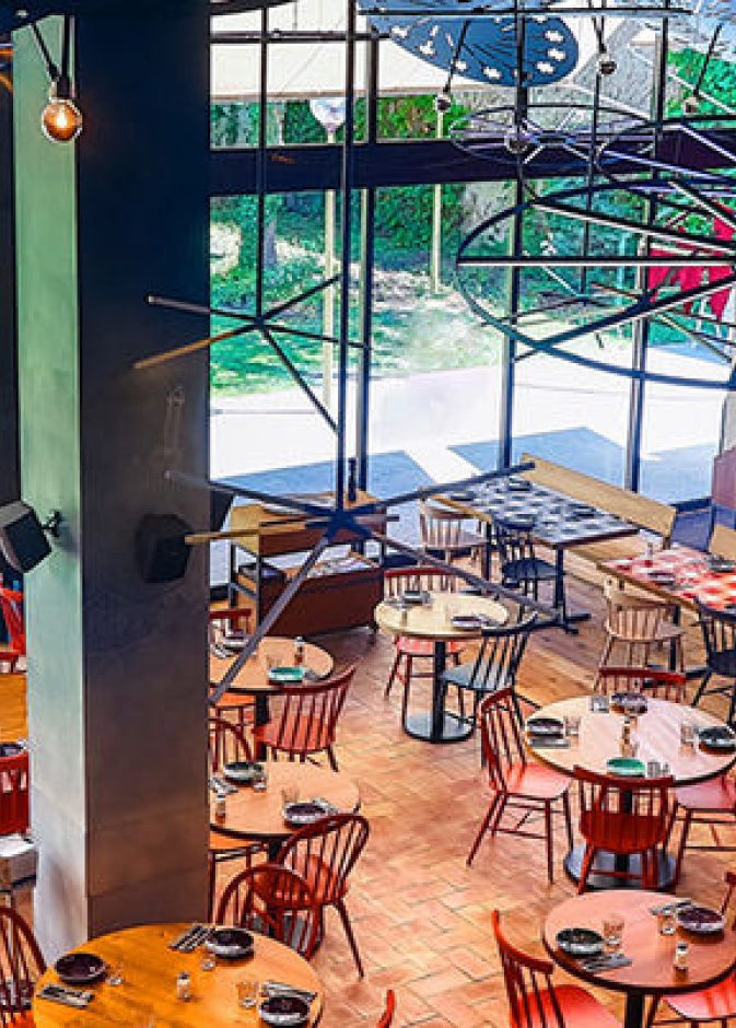 مطعم Bellavista del Jardin del Norte