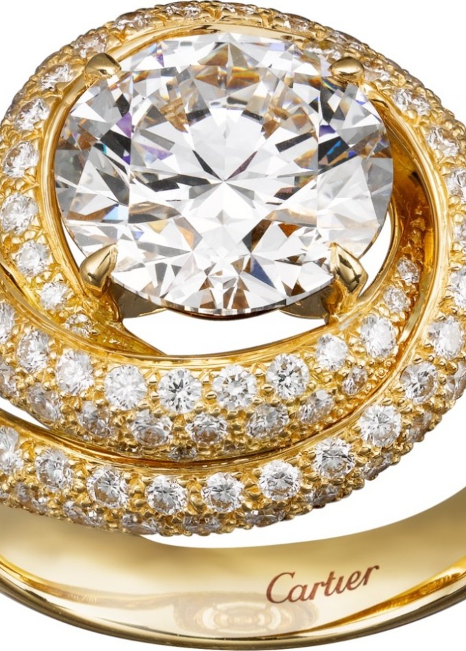 خاتم خطوبة من كارتييه