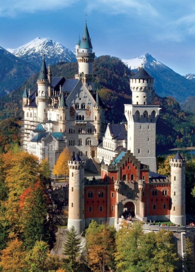 قلعة Neuschwanstein في ألمانيا