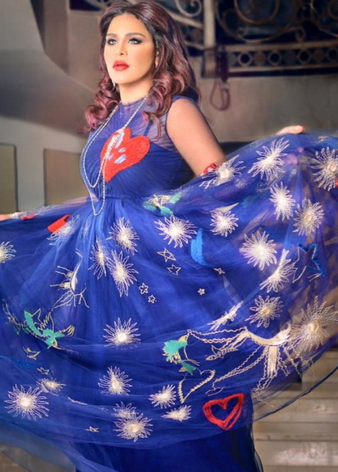 قدم أحلام بعد وضعها فى الرباط الضاغط