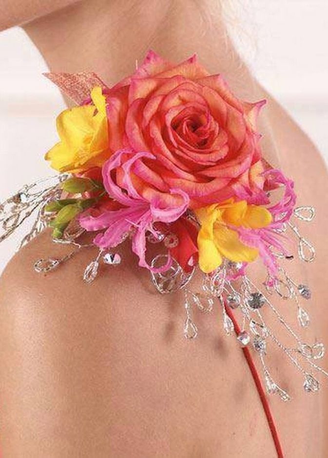 أساليب أخرى لارتداء أشرطة الأكاليل