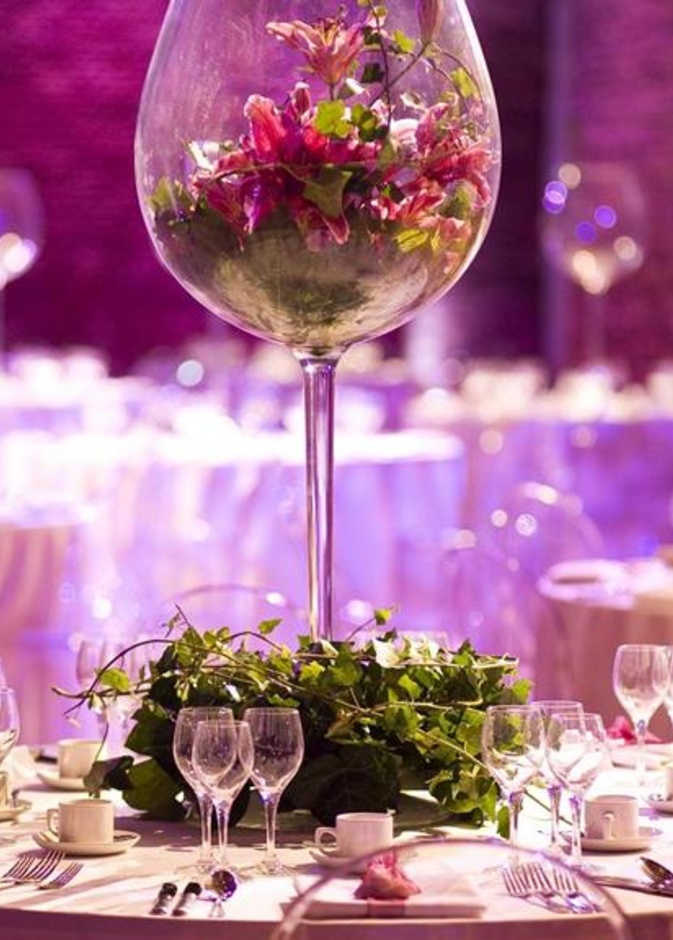 أفكار جميلة لتزيين طاولات حفل الزفاف