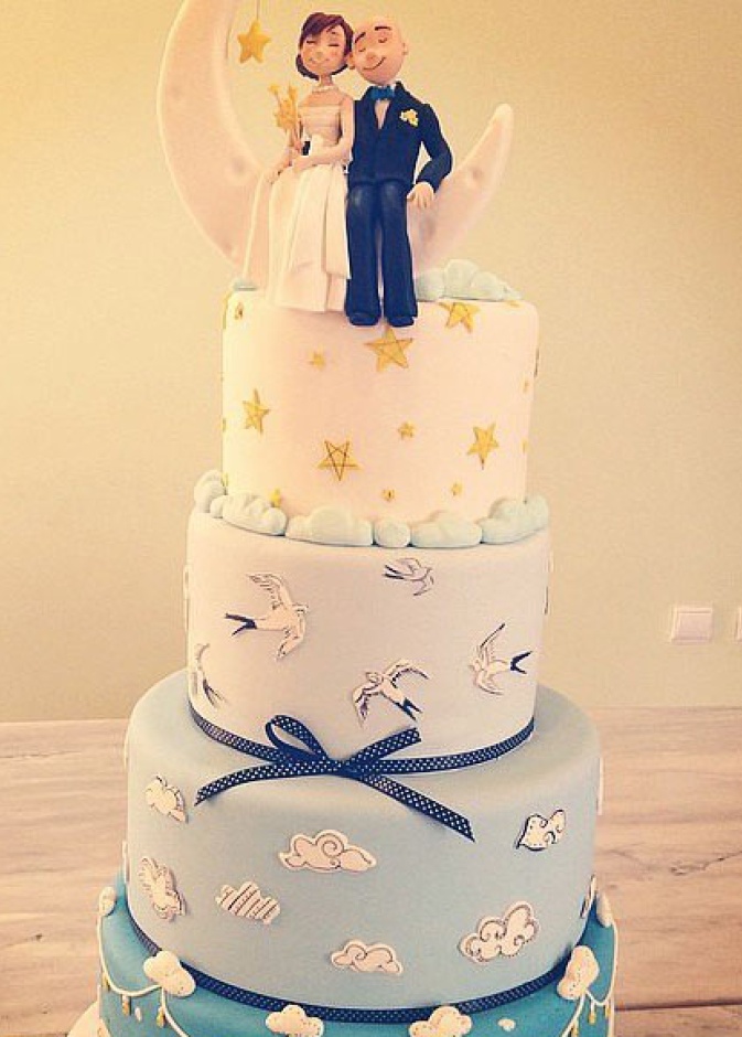 أفكار مبتكرة لكعكة زفاف فصل الصيف