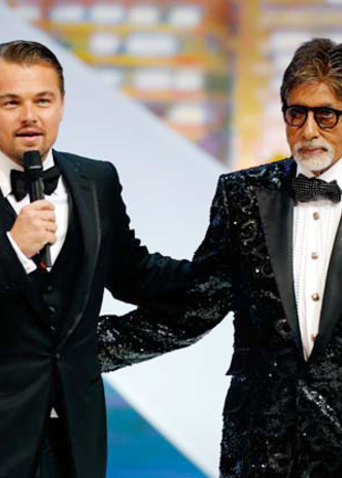 أميتاب باتشان يصف دي كابريو بالمهذب